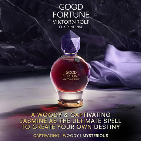 Good Fortune Elixir Intense Eau de Parfum for Women – Floral Ambery Woody Fragrance
