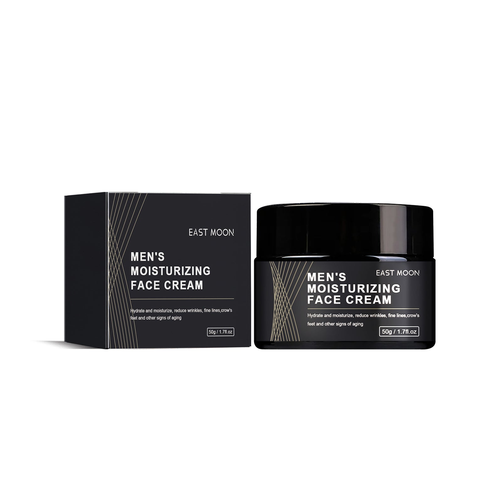 East Moon Anti-Wrinkle Cream For Men, Moisturizing And Firming Facial Skin With Light Fine Lines Hydrating Moisturizing Cream