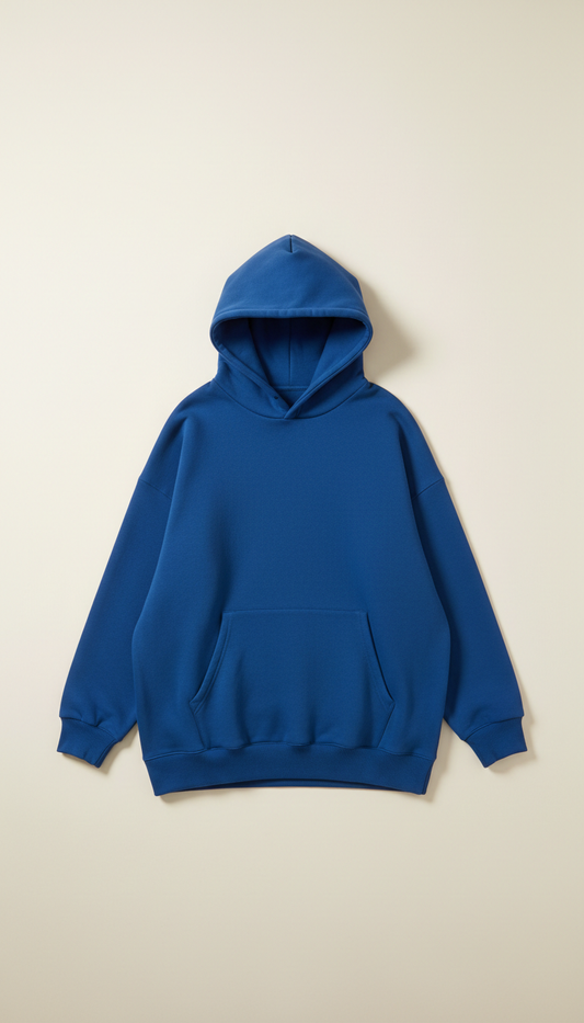 Urban Blue Oversized Hoodie