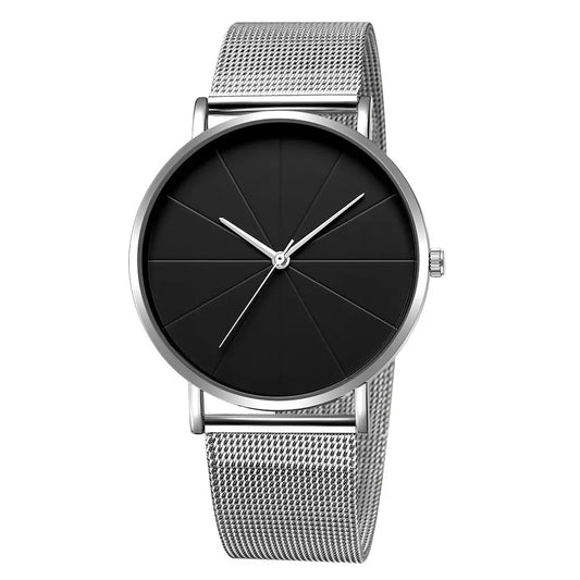 Reloj de Malla Oro Rosa para Hombre con Escala Meridiana