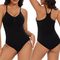 Waist cinching abdominal shaping waist cinching hip lifting seamless triangular jumpsuit