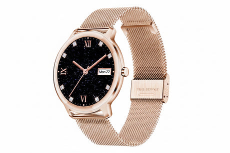 Popular R18 ladies smart watch full touch 1.09 inch screen ultra-thin body dial download bluetooth 5.0