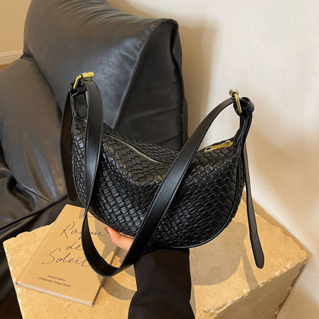 Underarm bag woven crossbody bag