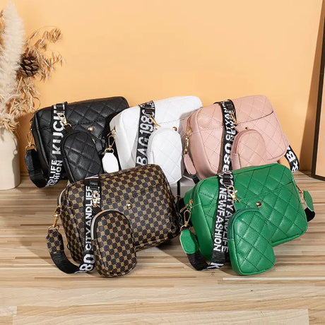 Luxury Quilted Crossbody Bag