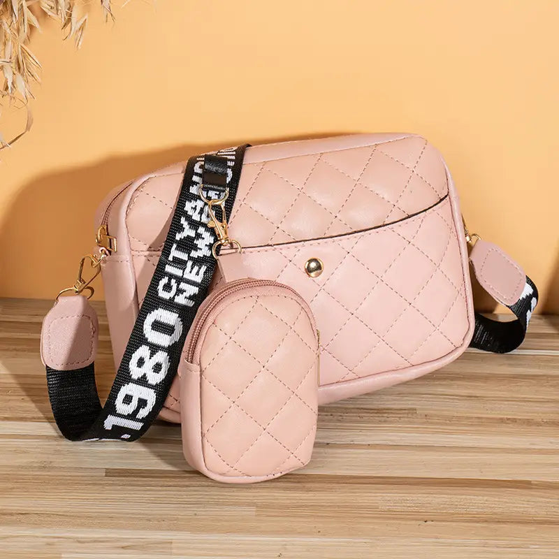 Luxury Quilted Crossbody Bag