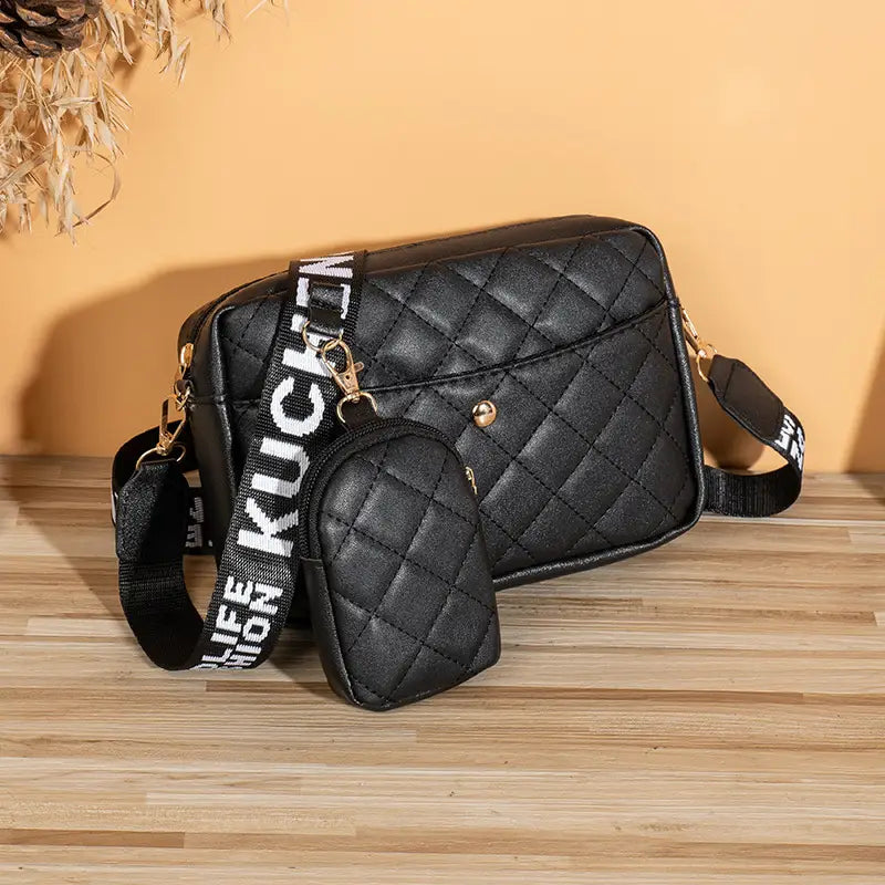 Luxury Quilted Crossbody Bag