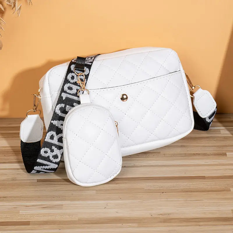 Luxury Quilted Crossbody Bag