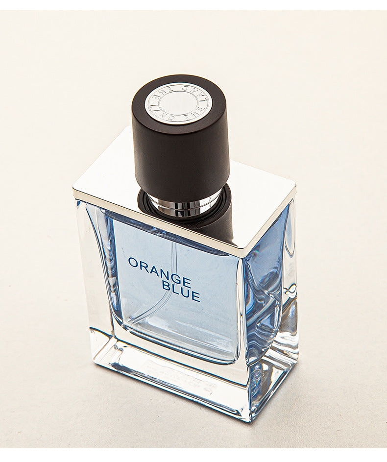Orange Blue Eau de Parfum for Men Long-Lasting Fresh Citrus Fragrance