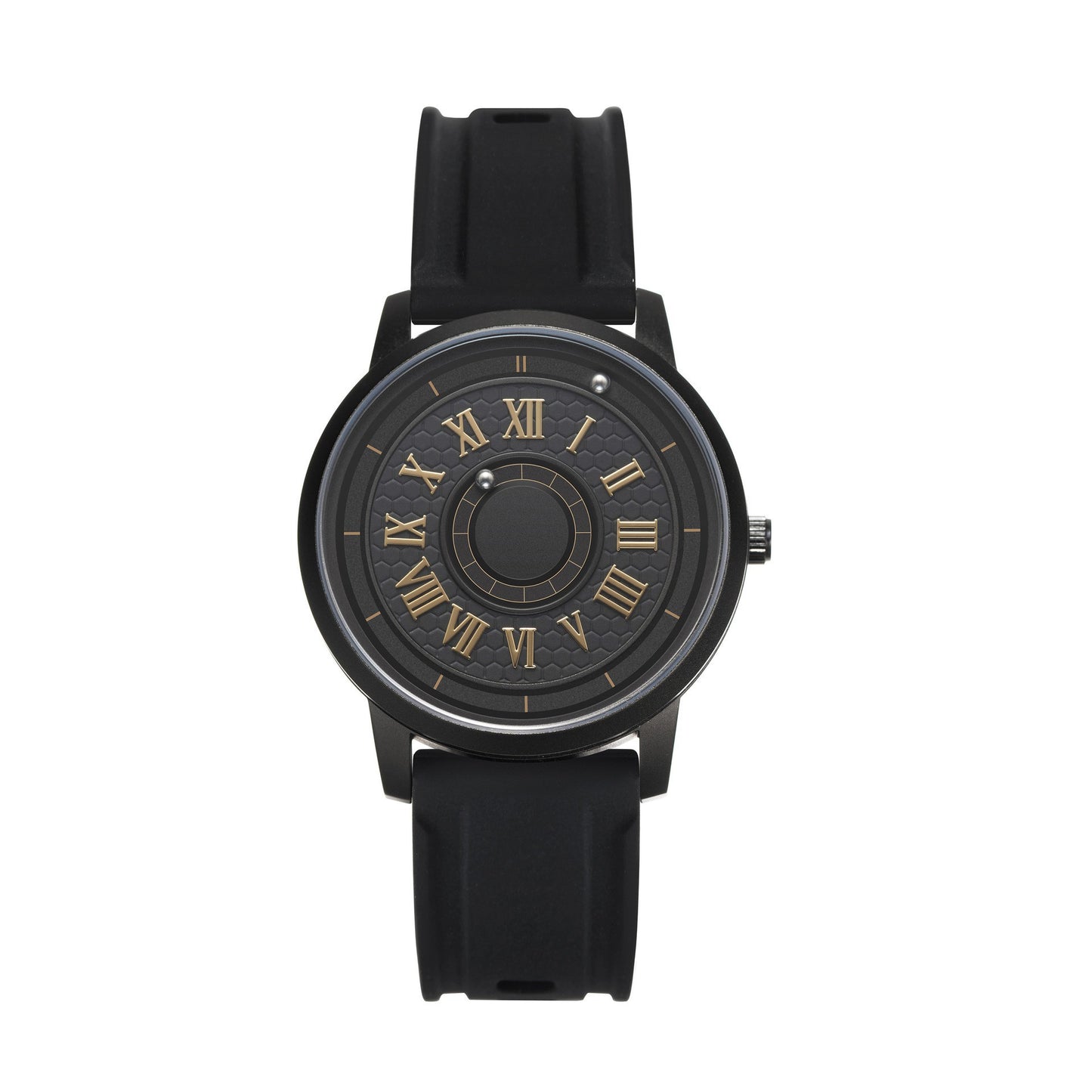 EUTOUR Men's Magnetic Quartz Watch with Original 40mm Stainless Steel Strap